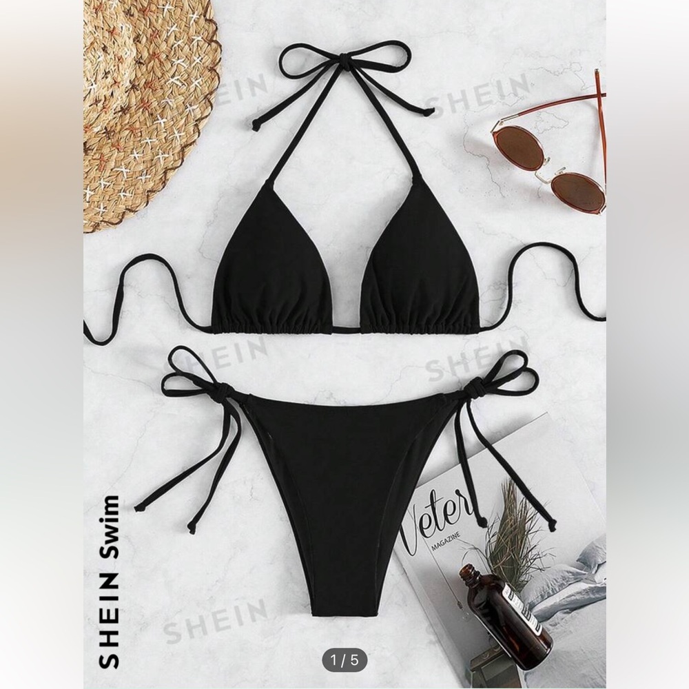 Black Tie Swimsuit